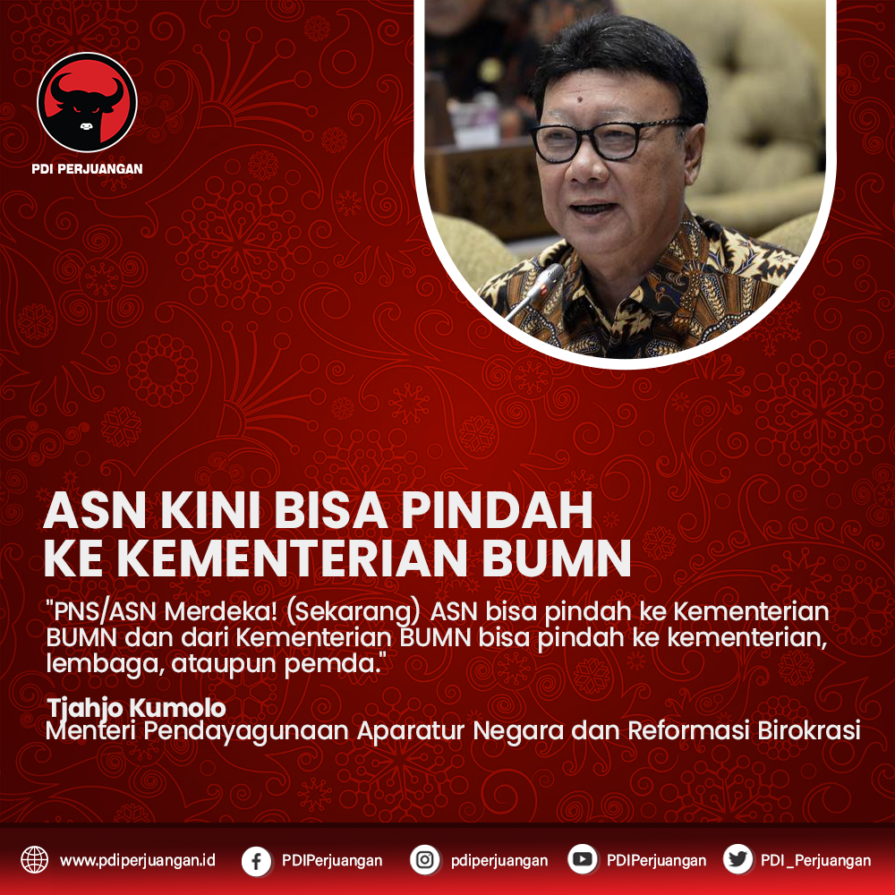 ASN Kini Bisa Pindah Ke Kementerian BUMN