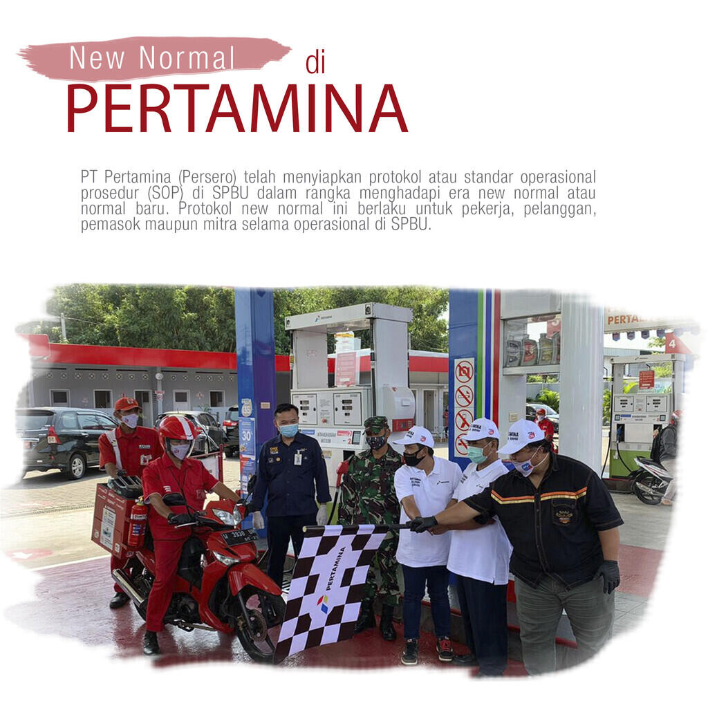 Inilah New Normal Untuk di SPBU