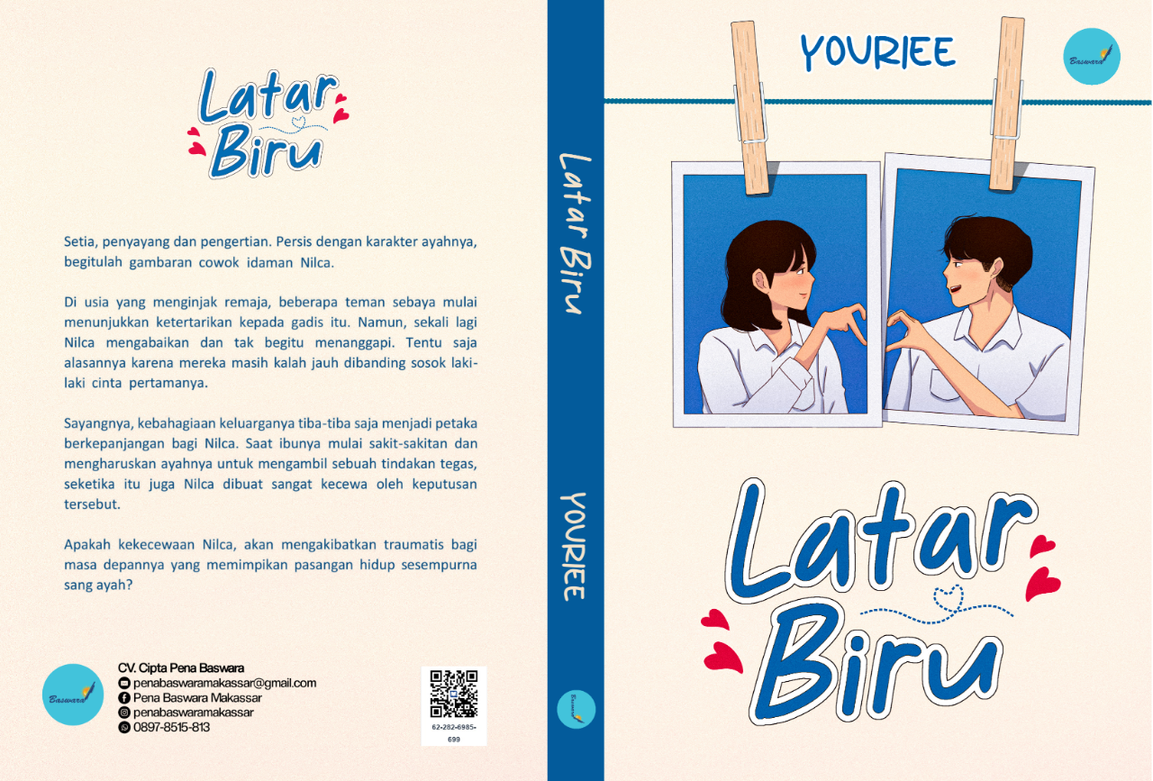 [Review Buku] Latar Biru Karya Youriee