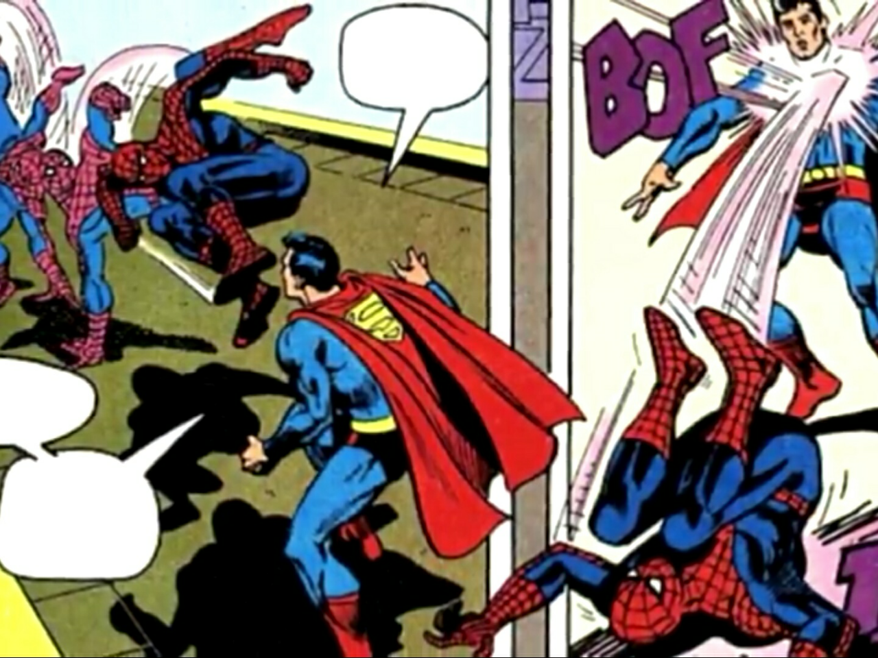 Ternyata, Spider-Man Pernah Melawan Superman Dalam Sebuah Komik Crossover?
