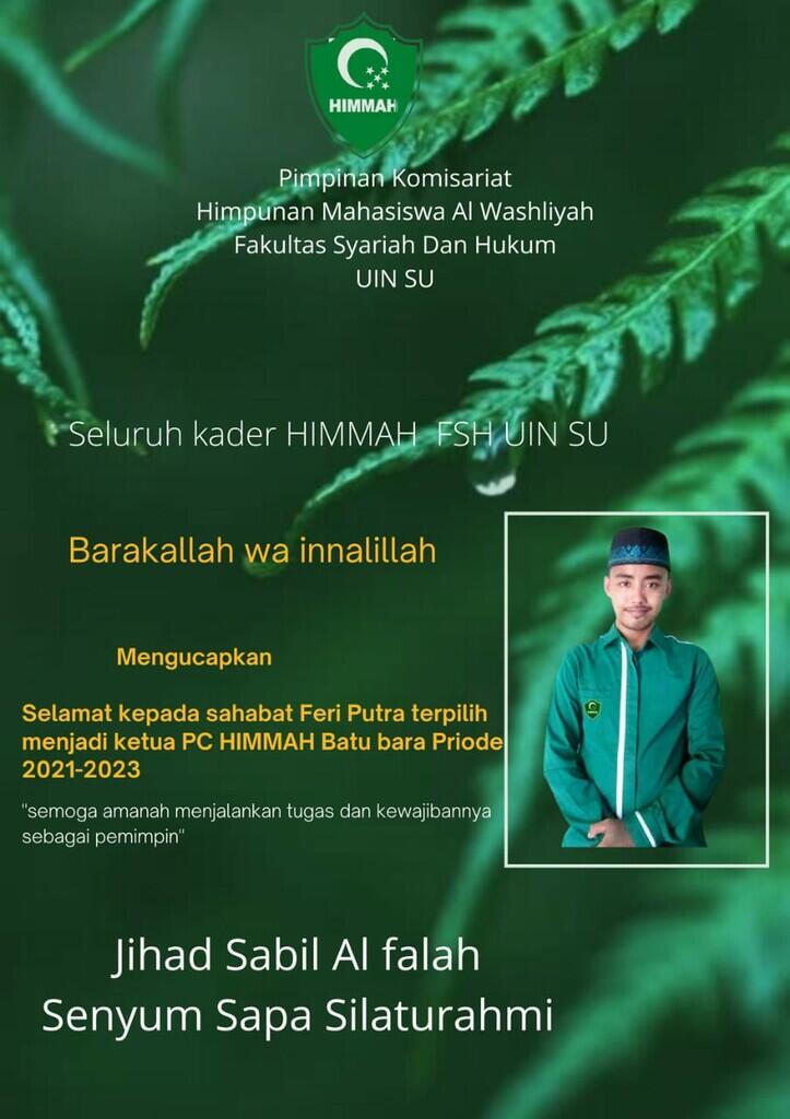 Ketua PC HIMMAH batu bara