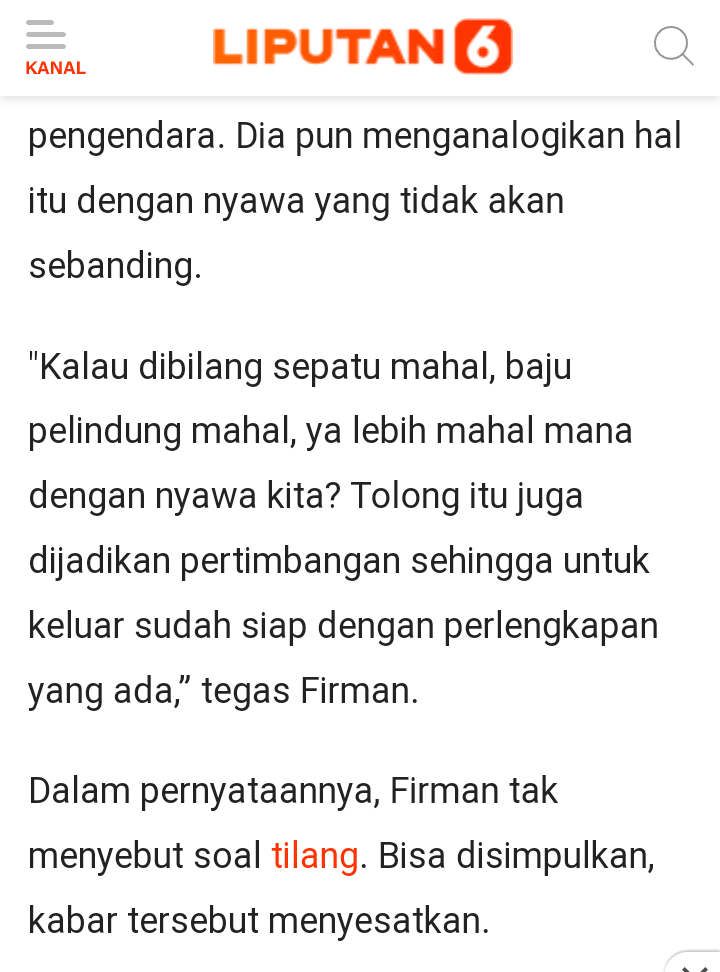 Pakai Sendal Jepit Ditilang? Bagaimana Nih Menurut Agan?