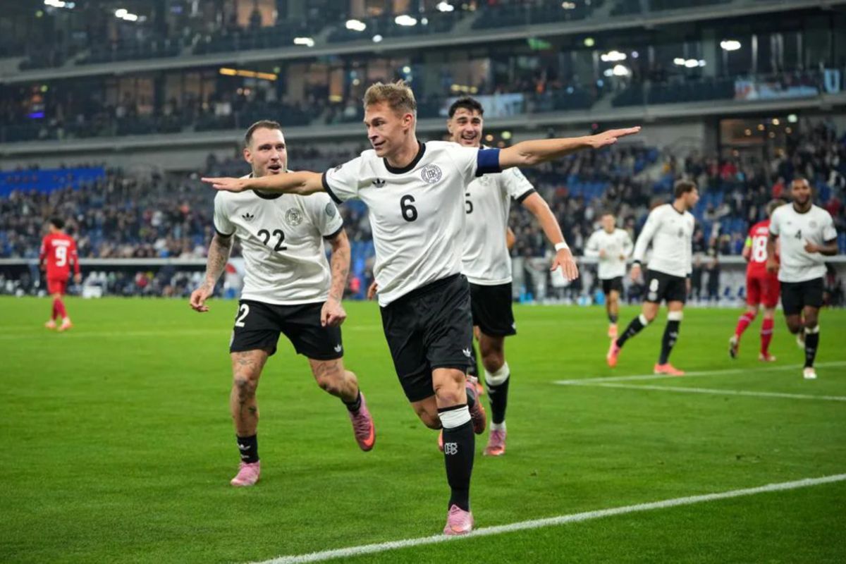 Kimmich pimpin Jerman gilas Luksemburg 4-0
