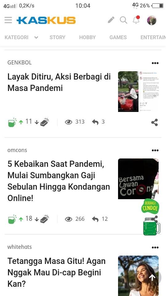 Berbagi Cendol Kebaikan Kecil yg Unik