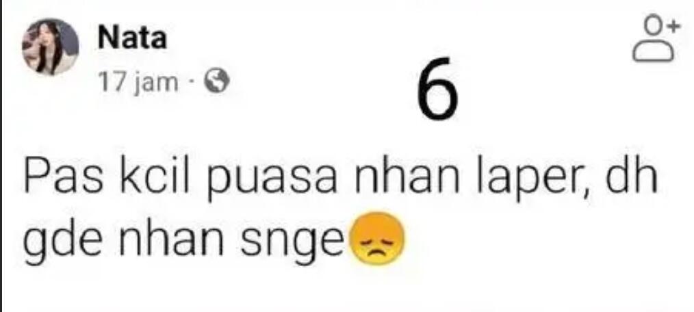 Sudah Dewasa Malah Tidak Puasa