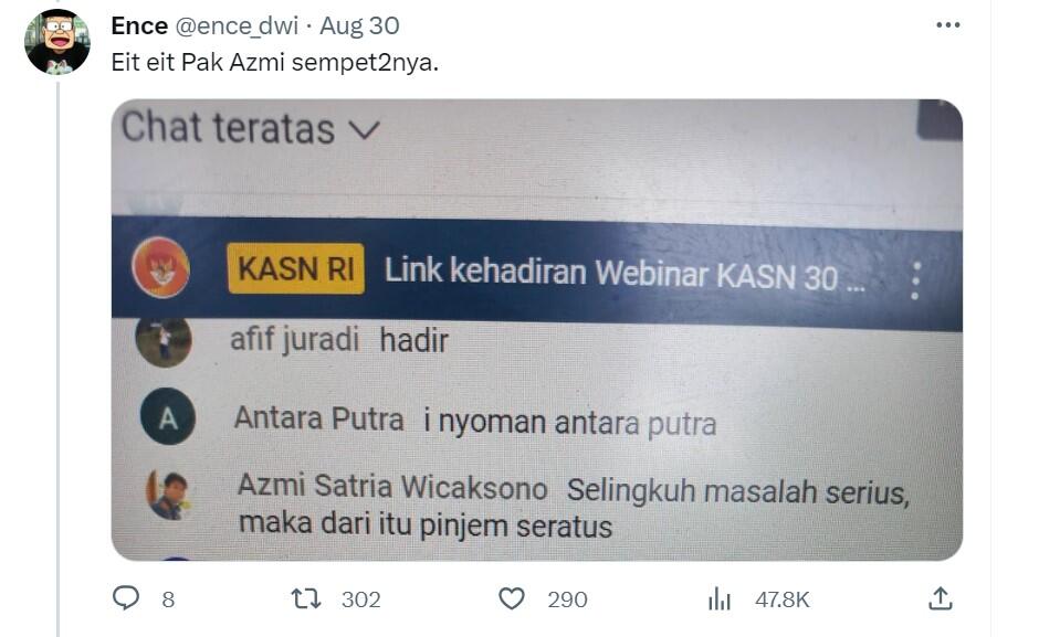 Webinar ASN: Cinta Terlarang, Masalah Menghadang [Kompetisi KGPT]