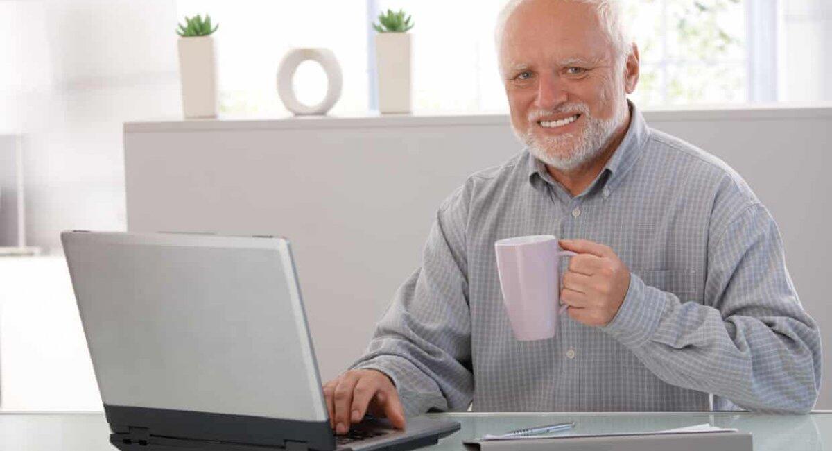 Cerita dibalik meme Hide The Pain Harold 