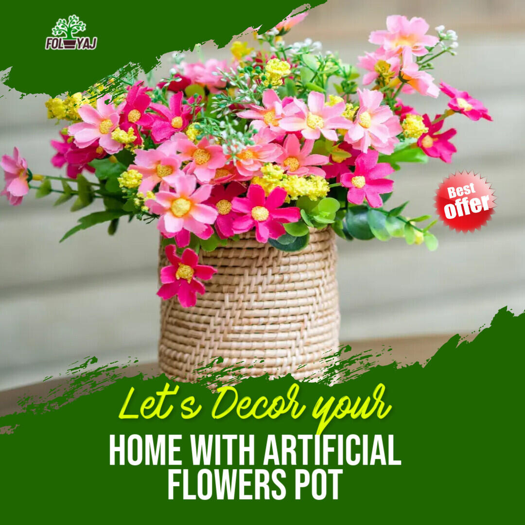 Artificial Flower Pots