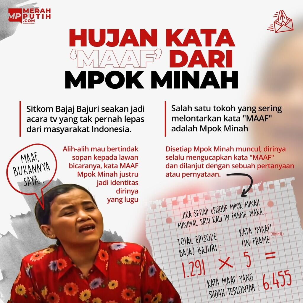 Mpok Minah 'The Queen' of Minta Maaf