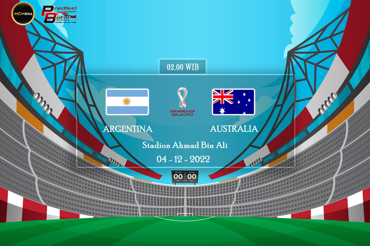 Argentina vs Australia : Prediksi Piala Dunia 16 Besar 3 lagi Mesi Angkat Piala