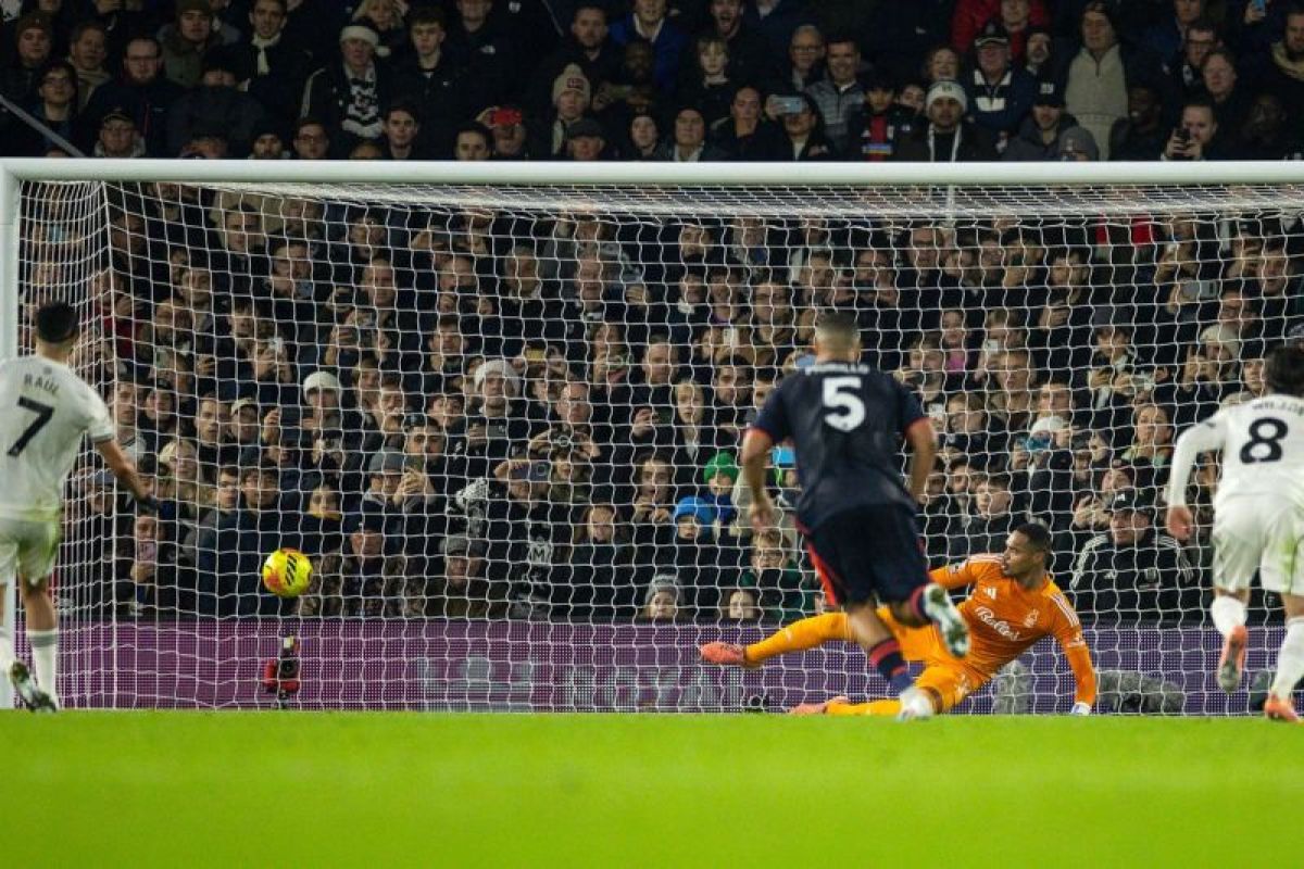 Raul Jimenez bawa Fulham tekuk Nottingham Forest