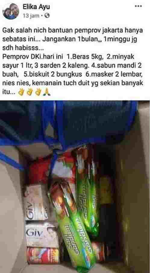 Unboxing Paket Bantuan, Antara Syukur & Ingkar