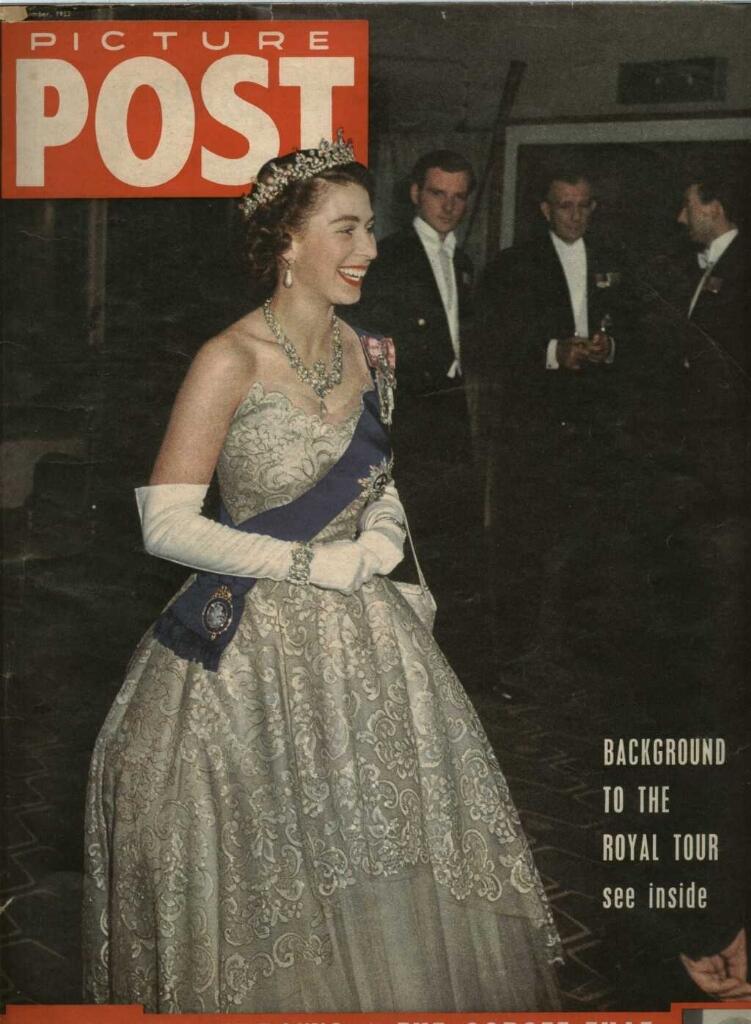 Potret Ratu Elizabeth II