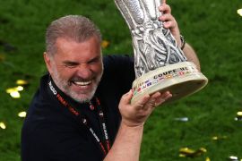 Meski bawa Spurs pemenang Liga Europa, masa depan Postecoglou belum aman