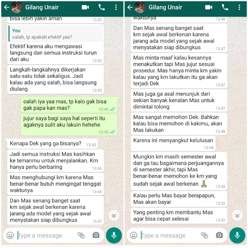 Predator Fetish Kain Jarik Berkedok Riset Akdemik 