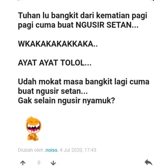 Kaskus = Forum Sampah Indonesia 
