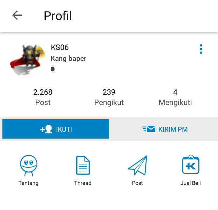 Kaskus Suport Baperan :lehuga. Bapernya Melebihi Esbeye