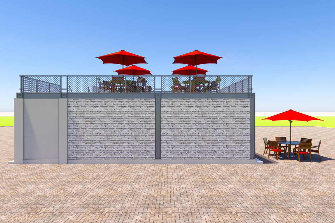 Jasa Desain & Bangun Caffe Roof Top [Indo Kontraktor Desain]