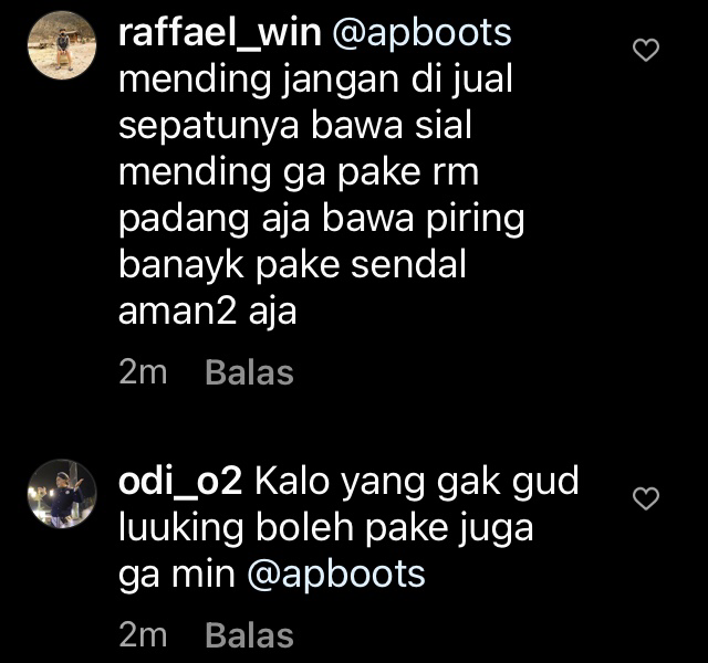 iklan sepatu yg bikin salah paham