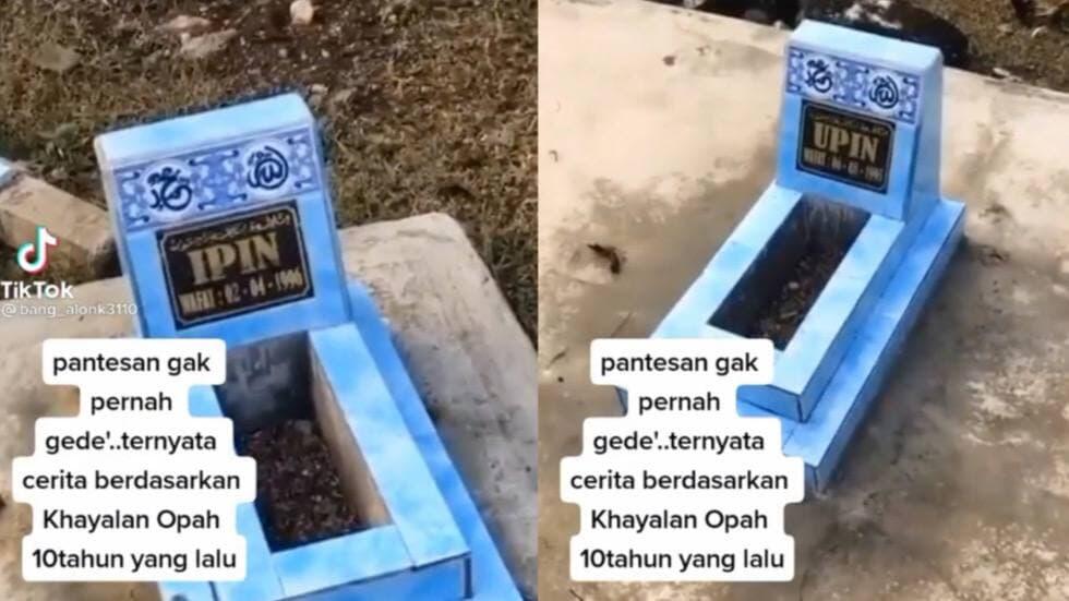 Beredar Makam Upin & Ipin di Malaysia