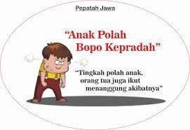 'Anak Polah, Bapa Kepradah' Apa Maksudnya?
