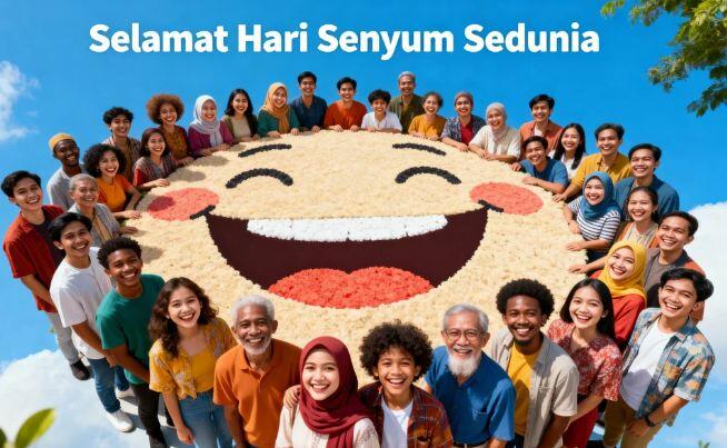 Selamat Hari Senyum Sedunia