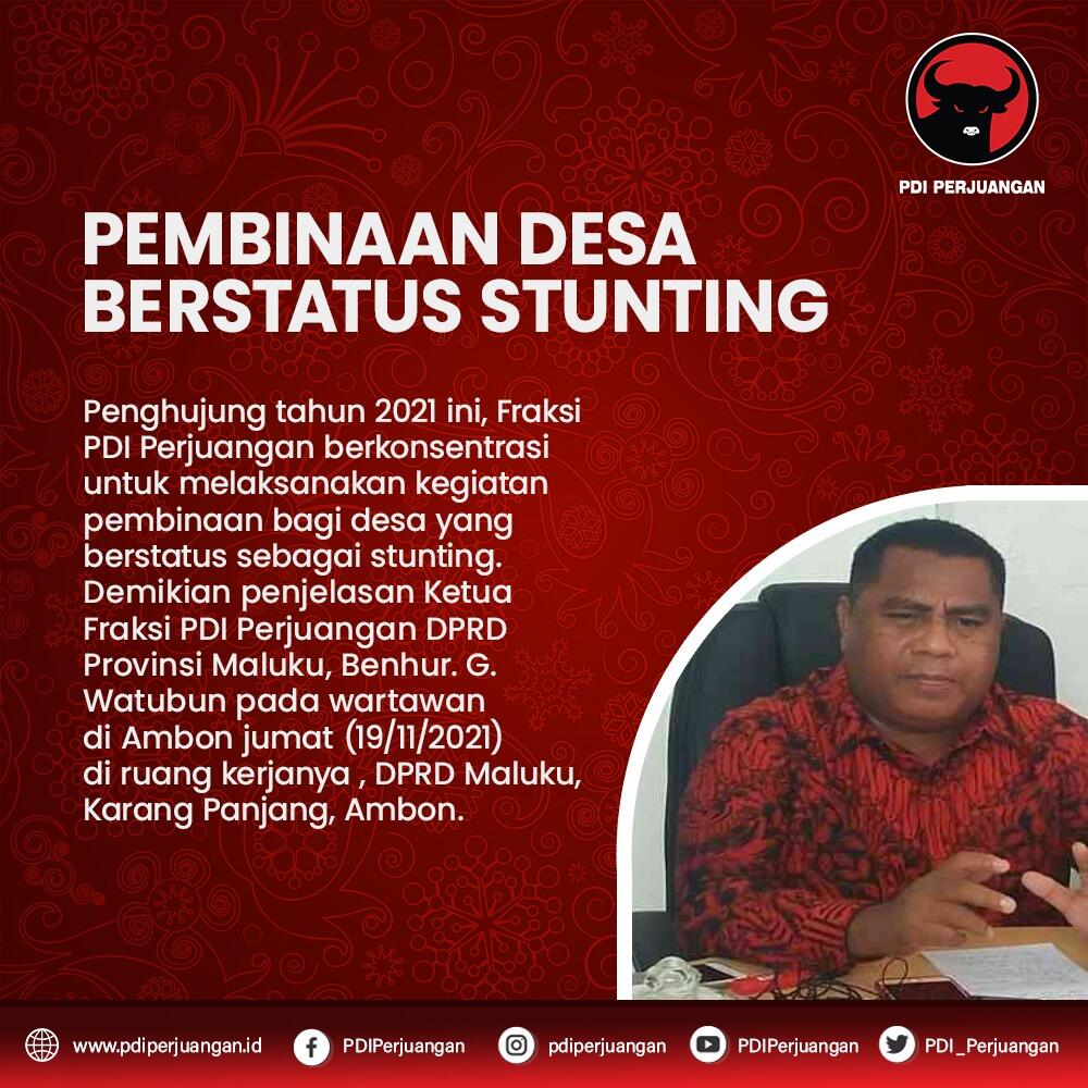 Pembinaan Desa Berstatus Stunting