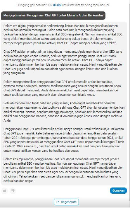 MENCOBA K-GPT 'KASKUS GPT' UNTUK PERTAMA KALI