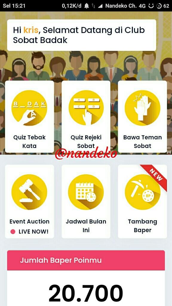 Ngopi Sore Semakin Asik Bersama Sobat Badak!!!