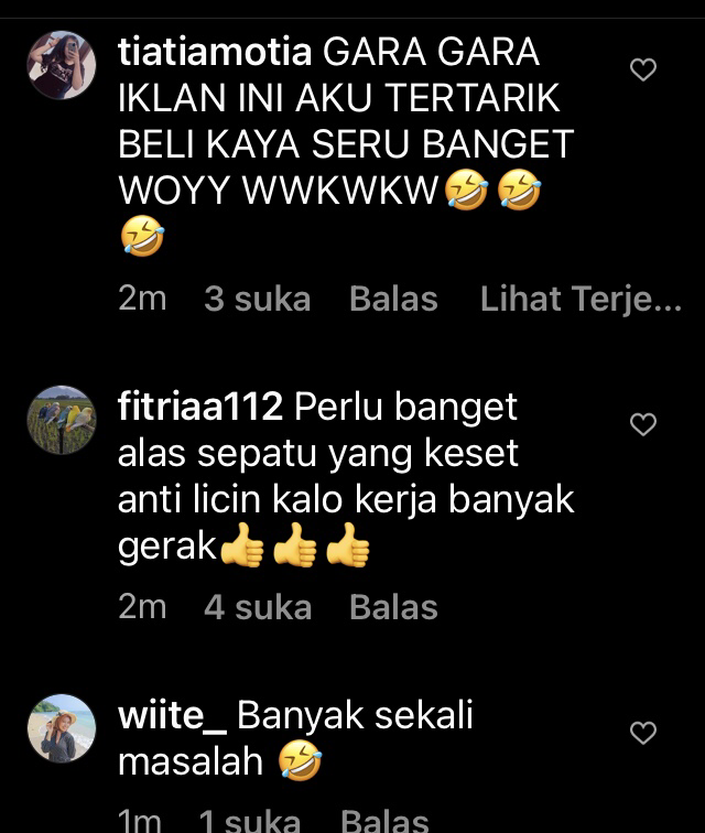 iklan sepatu yg bikin salah paham