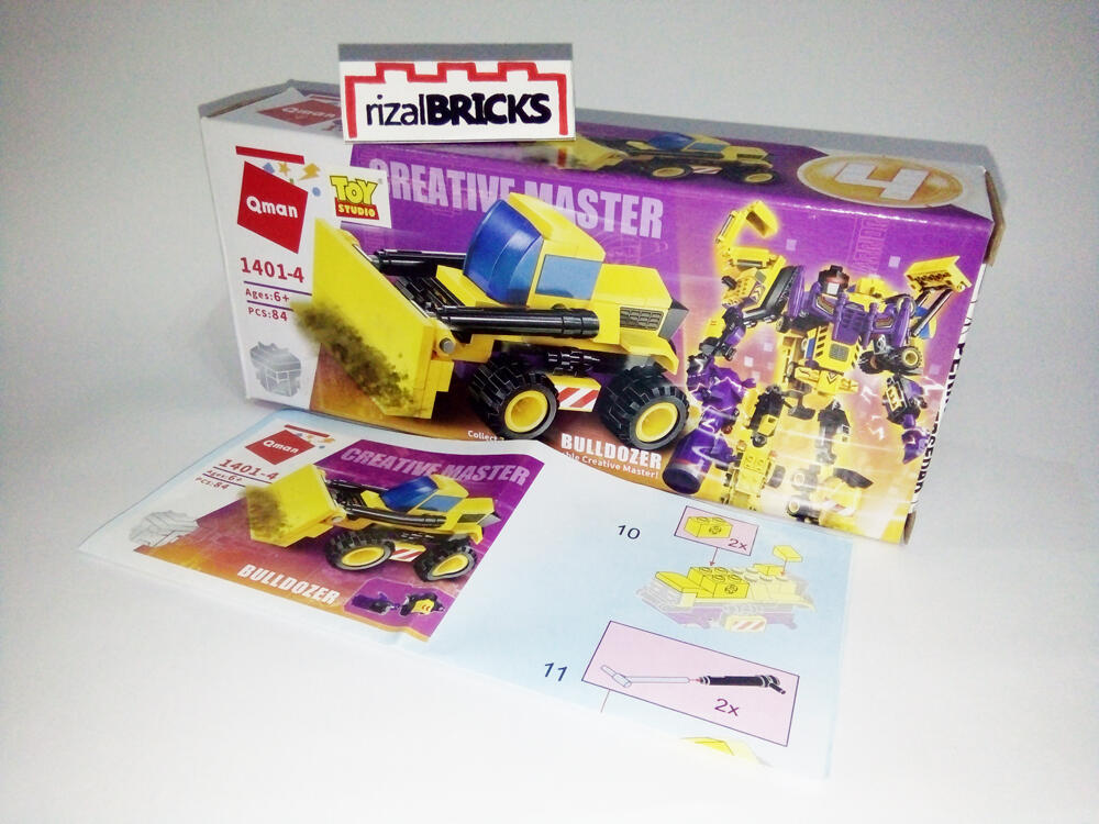 [Koleksi Mainan] Enlighten Qman 1401 Action Team Combaticons