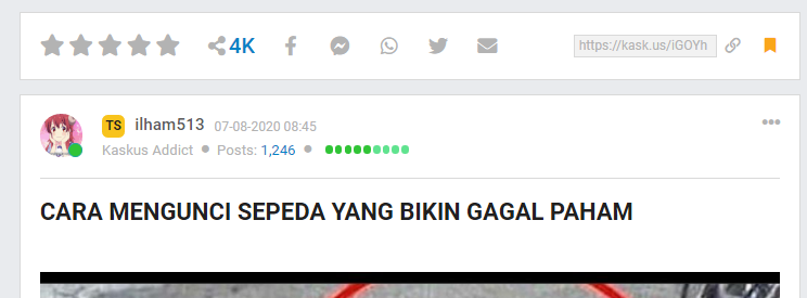 Rahasia Thread Saya Ramai Pengunjung di Kakus [Sebelum Pamit]