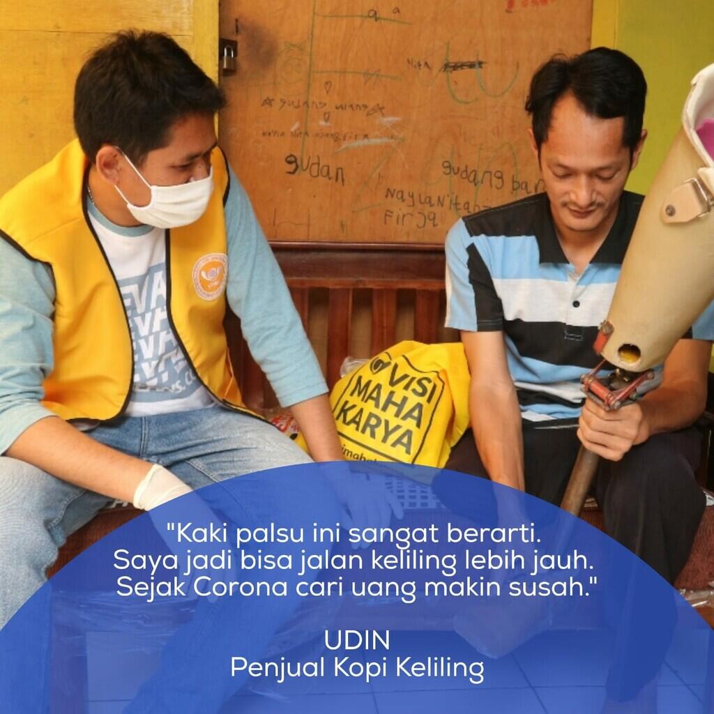 Sembako untuk masyarakat terdampak COVID-19