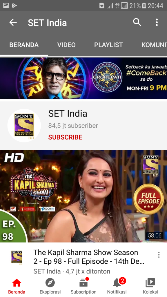 Inilah 5 Channel Dengan Subscriber Terbanyak!