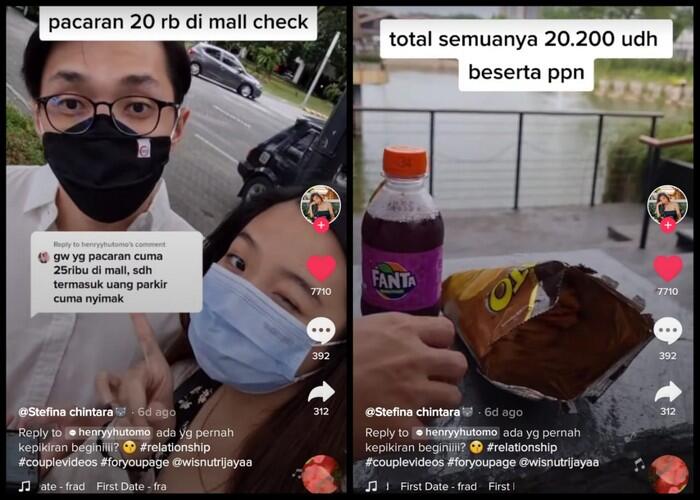 Netizen Pamer Bujet Pacaran di Mal 20 Ribu, Ini Makanan yg Dibeli