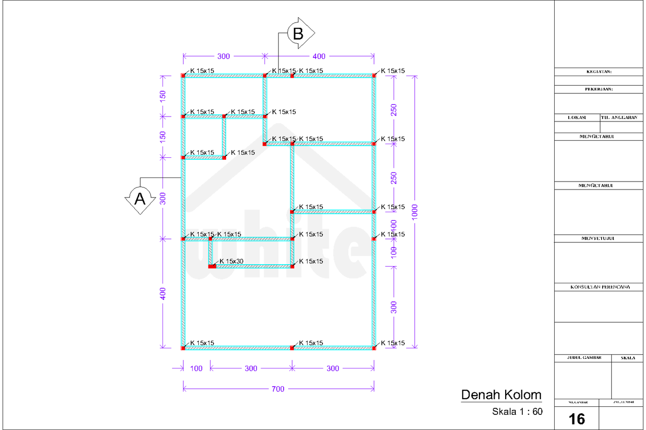 Gambar Kerja Rumah Type 36 [Indo Kontraktor Desain]