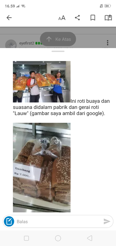 Persahabatan yg Terjalin Dari Thread COC Reg. Semarang, Roti Ganjel Rel