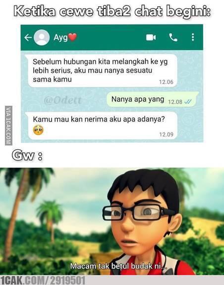 "Mensayangimu Apa Adanya." Itu Bullshit!