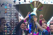 Pekan terakhir Liga Italia: empat regu berebut dua tiket Liga Champions