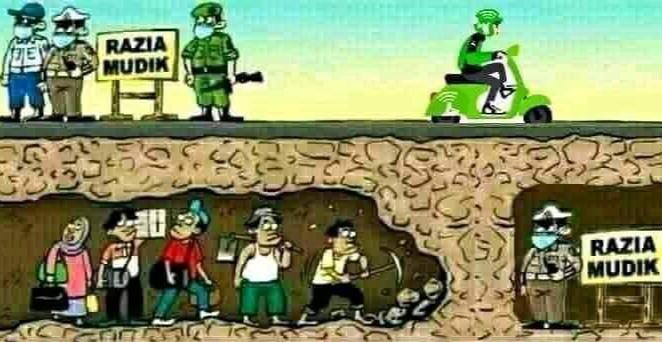 Selalu Ada Jalan Tikus Untuk Mudik