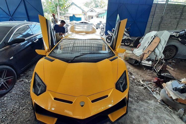 Dibandrol 300 Jutaan, Replika Lamborghini Ini Mirip Aslinya!