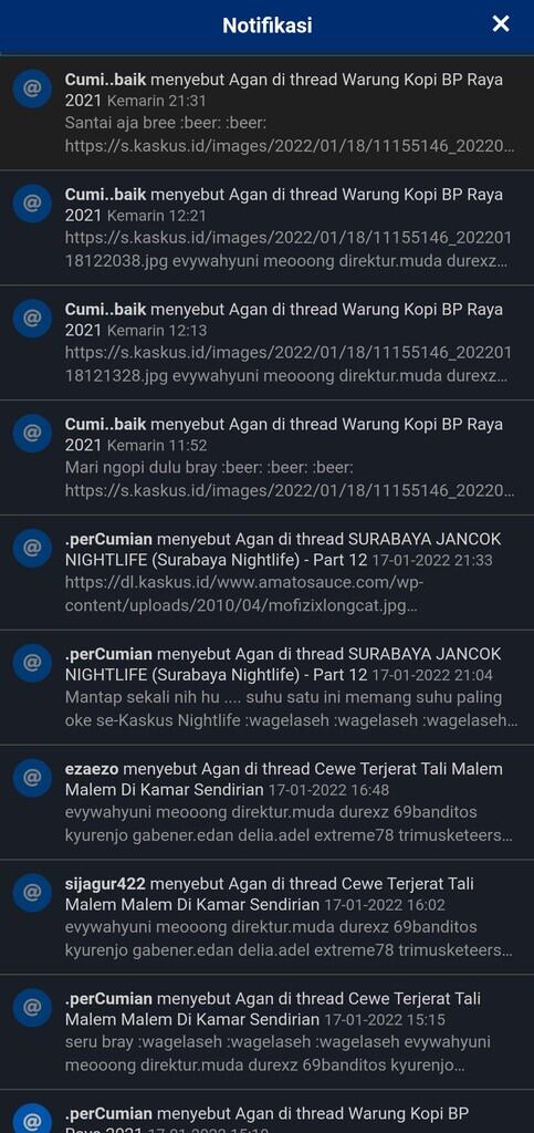 Mention / Tag massal yg meresahkan di kaskus