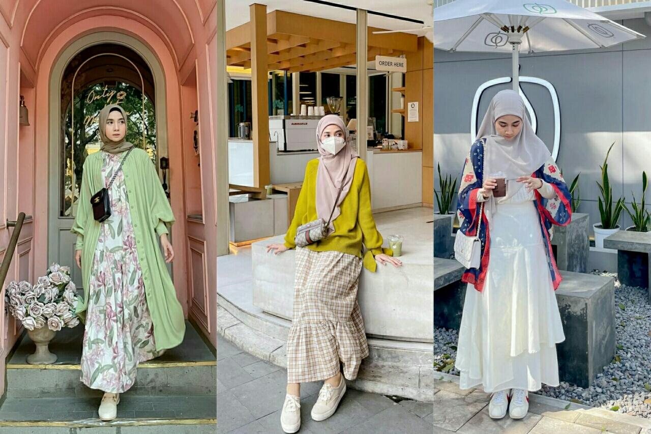 6 Ide Outfit Syari Ala Richaeu
