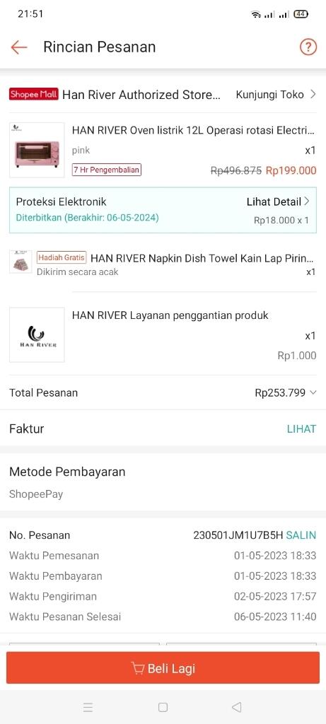 REVIEW JUJUR Oven Mini Han River 200 Ribuan