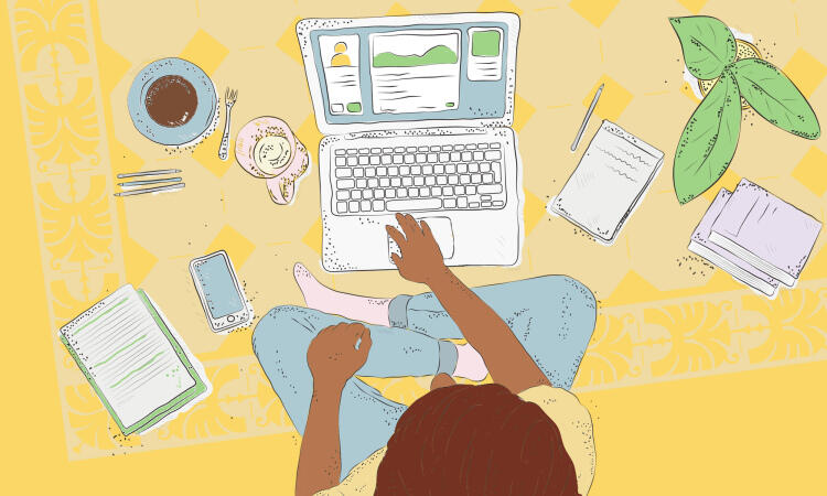 TIPS EFESIEN DAN TERATUR SELAMA STUDY FROM HOME