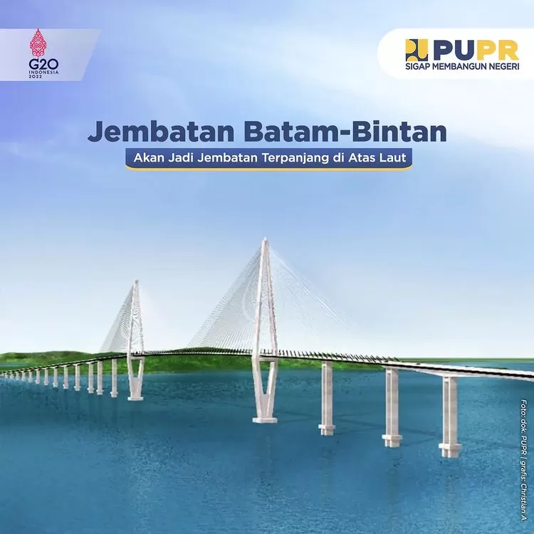 Jembatan Terpanjang di Indonesia Segera dibangun di Kepri