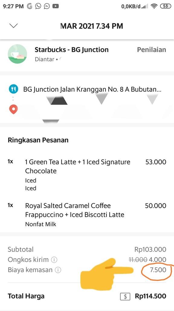 Reusable Bag Starbucks Murmer, Cuman IDR 7,5k Doank