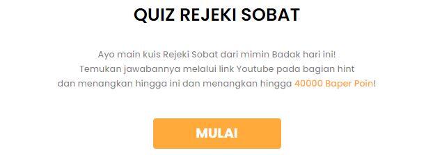 Setiap Hari Berburu Baper Poin Hingga Menang Hadiah Auction