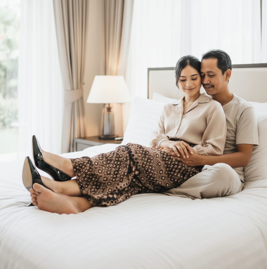 3 Manfaat Istri Dipangku Oleh Suami 