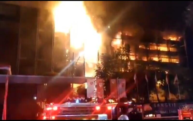 Ternyata Gedung Kejagung, Asli Sengaja dibakar! Uhh Greget